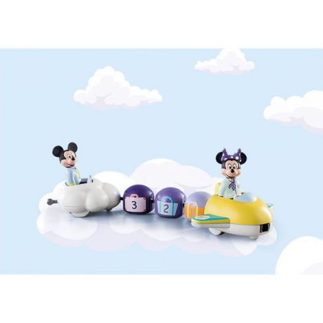 PLAYMOBIL - 1.2.3 & DISNEY: ZBORUL LUI MICKEY SI MINNIE PRINTRE NORI - poza 2