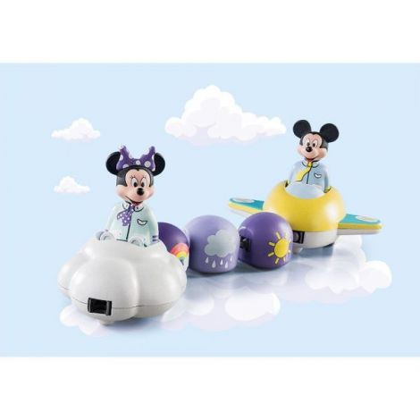 PLAYMOBIL - 1.2.3 & DISNEY: ZBORUL LUI MICKEY SI MINNIE PRINTRE NORI - poza 5
