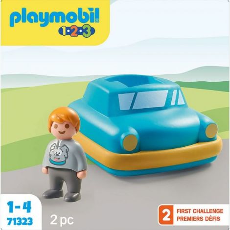 PLAYMOBIL - 1.2.3 MASINUTA APASA SI MERGE - poza 3