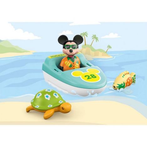 Playmobil - 123 Disney Tur Cu Barca Lui Mickey - poza 2