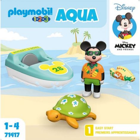 Playmobil - 123 Disney Tur Cu Barca Lui Mickey - poza 3