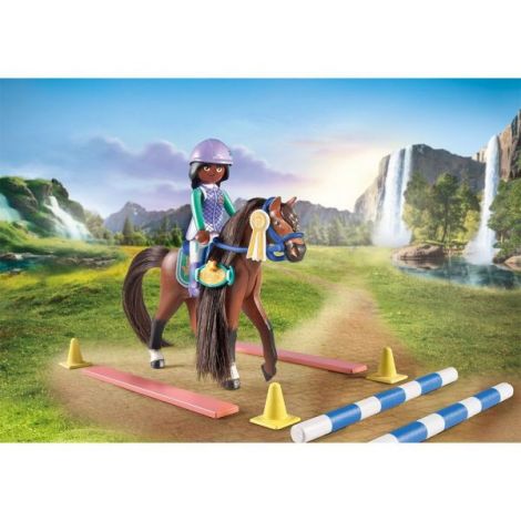 Playmobil - Arena Cu Zoe Si Calutul Blaze - poza 2