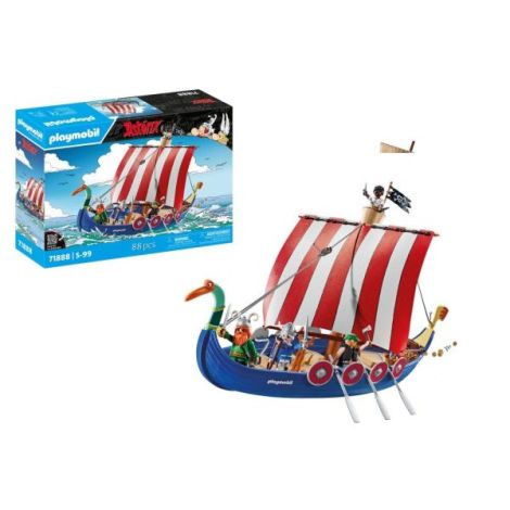 Playmobil - Asterix Corabia piratilor - poza 1