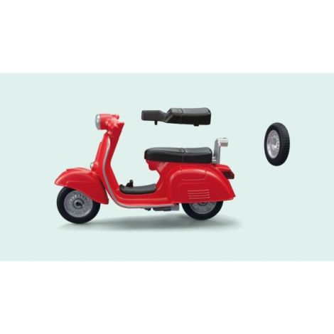 Playmobil - Atelier cu vespa rosie - poza 5