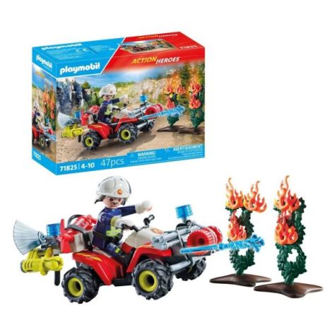 Playmobil - ATV de pompieri Playmobil - poza 1