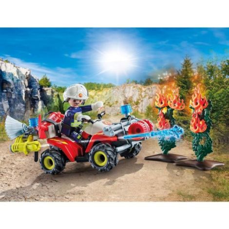 Playmobil - ATV de pompieri Playmobil - poza 4