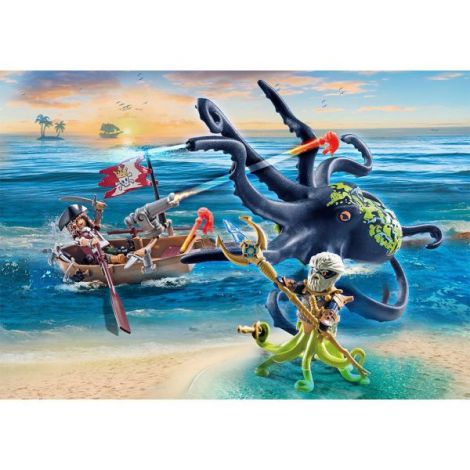 Playmobil - Batalia Cu Cefalopodul Urias - poza 1