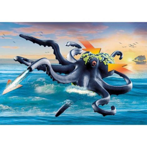 Playmobil - Batalia Cu Cefalopodul Urias - poza 2