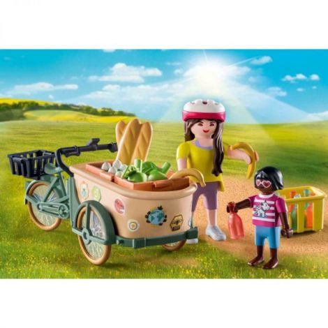 PLAYMOBIL - BICICLETA FERMIERILOR CU MARFA - poza 1