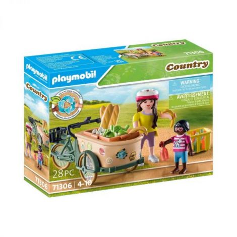 PLAYMOBIL - BICICLETA FERMIERILOR CU MARFA - poza 3