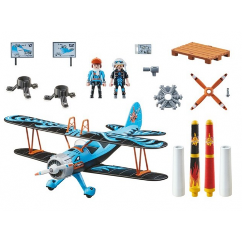 Playmobil - Biplan Phoenix - poza 3