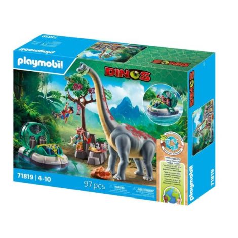 Playmobil - Brachiosaurus si hovercraft Playmobil - poza 3