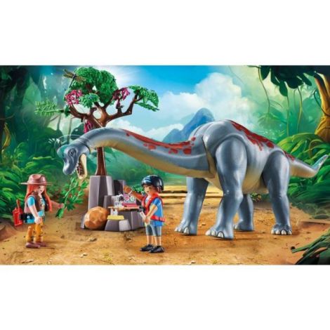 Playmobil - Brachiosaurus si hovercraft Playmobil - poza 4