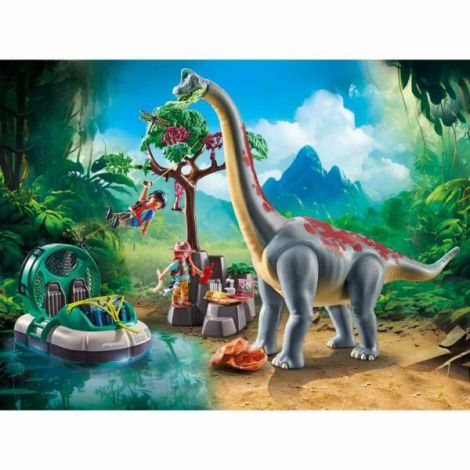 Playmobil - Brachiosaurus si hovercraft Playmobil - poza 5