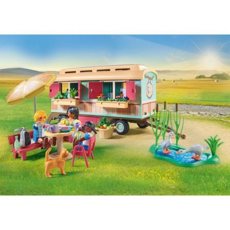 Playmobil - Cafenea Cu Gradina De Legume - poza 3
