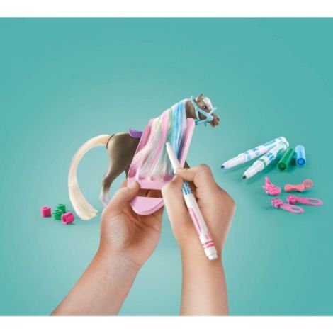 Playmobil - Cal cu par si creioane Crayola - poza 3