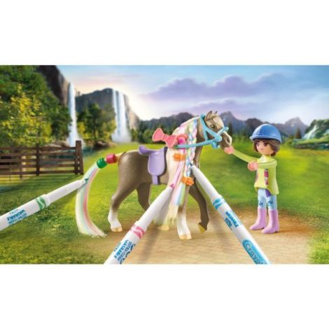 Playmobil - Cal cu par si creioane Crayola - poza 4