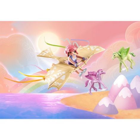 Playmobil - Calatorie Cu Pegasus Printre Nori - poza 1