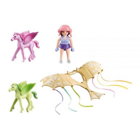 Playmobil - Calatorie Cu Pegasus Printre Nori - poza 3