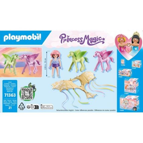 Playmobil - Calatorie Cu Pegasus Printre Nori - poza 5