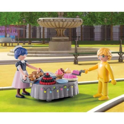 Playmobil - Calendar Craciun Miraculous picnic in Paris - poza 4