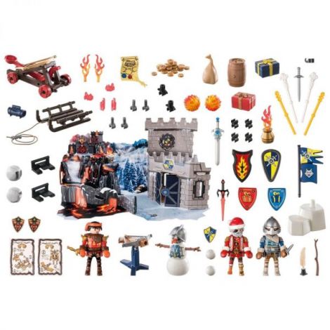 PLAYMOBIL - CALENDAR CRACIUN - NOVELMORE BATAIE CU ZAPADA - poza 4
