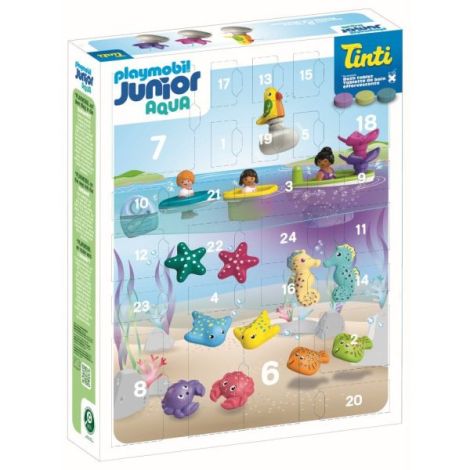 Playmobil - Calendar de Craciun Junior Aqua si Tinti Jucarii de baie - poza 4