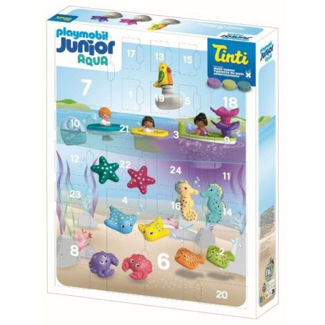 Playmobil - Calendar de Craciun Junior Aqua si Tinti Jucarii de baie - poza 5