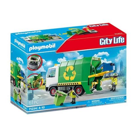 Playmobil - Camion De Reciclare Cu Accesorii - poza 1