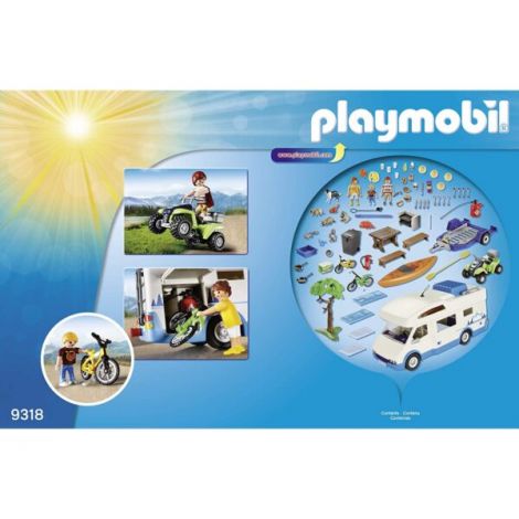 Playmobil - Camping Cu Rulota - poza 3