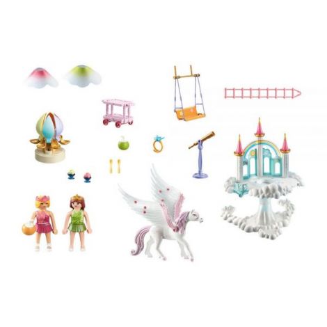 Playmobil - Castelul Curcubeu In Nori - poza 5