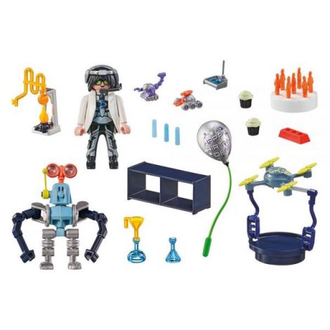 Playmobil - Cercetator Cu Roboti - poza 4