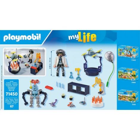 Playmobil - Cercetator Cu Roboti - poza 5