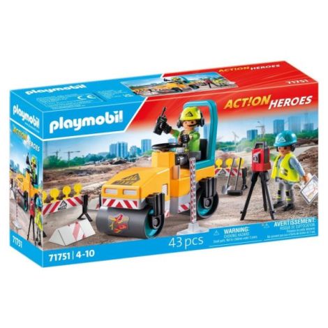 Playmobil - Compactor asfalt Playmobil - poza 2