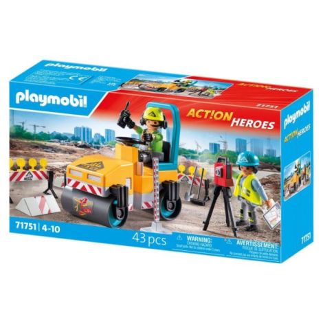 Playmobil - Compactor asfalt Playmobil - poza 3