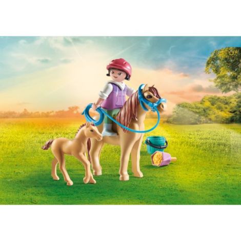 Playmobil-COPIL CU PONEI SI MANZ - poza 3