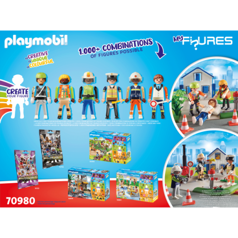 Playmobil - Creeaza Propria Figurina - Misiunea De Salvare - poza 3