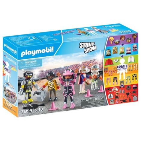 Playmobil - Creeaza Propria Figurina Stunt Show - poza 2