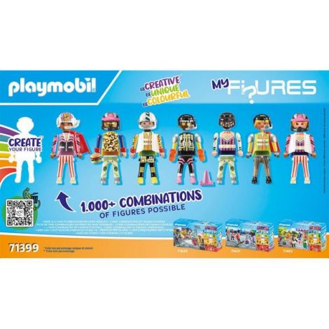 Playmobil - Creeaza Propria Figurina Stunt Show - poza 3
