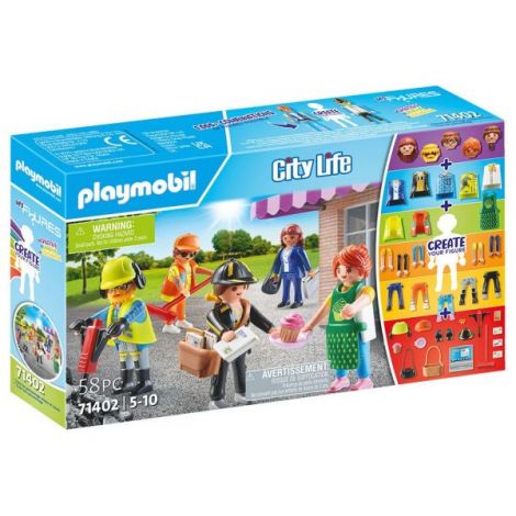 Playmobil - Creeaza Propria Figurina Viata La Oras - poza 1