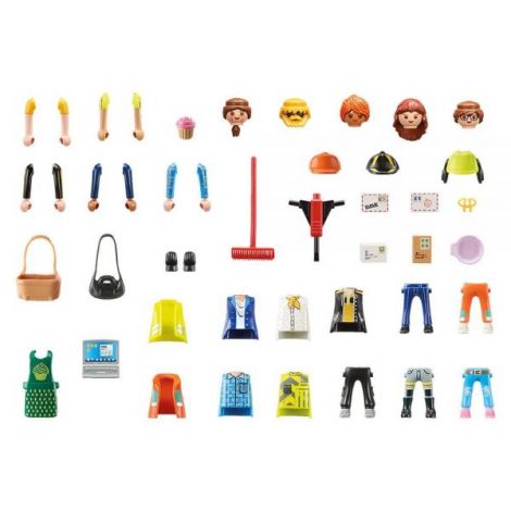 Playmobil - Creeaza Propria Figurina Viata La Oras - poza 3