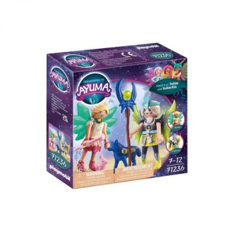 Playmobil - Crystal Fairy Si Moon Fairy Cu Animalute De Suflet - poza 2