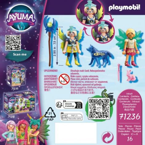 Playmobil - Crystal Fairy Si Moon Fairy Cu Animalute De Suflet - poza 4