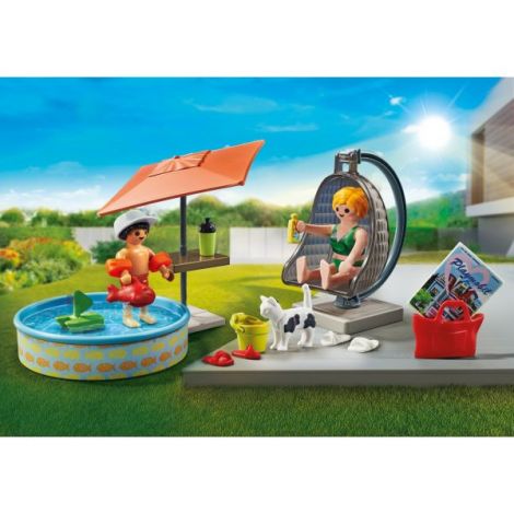 Playmobil-DISCTRACTIE LA PISCINA IN CURTE - poza 3