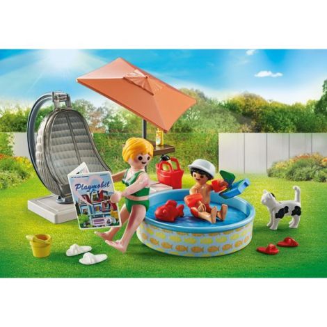Playmobil-DISCTRACTIE LA PISCINA IN CURTE - poza 4
