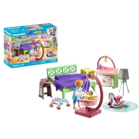 Playmobil - Dormitor cu colt de joaca pentru bebelusi - poza 2