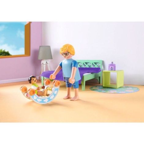 Playmobil - Dormitor cu colt de joaca pentru bebelusi - poza 3