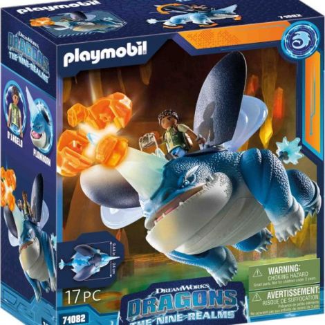 Playmobil - Dragons: Plowhorn & D'Angelo - poza 1