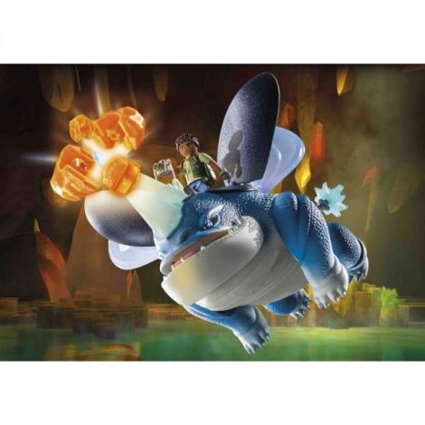 Playmobil - Dragons: Plowhorn & D'Angelo - poza 2