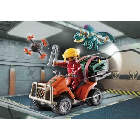 Playmobil - Dragons: Vehiculul Lui Icaris Si Phil - poza 1